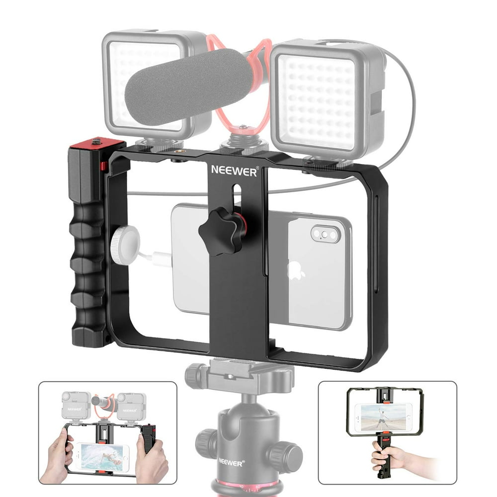 Neewer Smartphone Camera Stabilizer Video Rig, Filmmaking Case, Phone