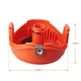 thumbnail image 4 of Eyoloty SF-080 String Trimmer Spool Line Compatible with Black and Decker SF-080-BKP 20ft 0.080" GH3000 LST540 GH3000R LST540Bwith 90583594 Cap Covers Parts（8 spool+2 cap）, 4 of 7