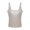 Beige, variant on tarylea Womens Tank Tops Built in Bra Sleeveless Built in Bra Square Neckline Fitted Tops Casual Summer Plain Color Tops