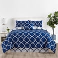 thumbnail image 5 of 5Piece Reversible Comforter Microfiber Ultra Soft Duvet Insert Hotel Bedding Set, 5 of 16