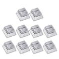 thumbnail image 3 of 1U/2U Clear Keycaps With 95% Light Transmission For Mechanical Keyboards Original Height Durable PC, 3 of 11