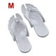 thumbnail image 2 of Matsuzay Zapatillas de viaje, chanclas portátiles, sandalias de playa de baño portátiles antideslizantes para el verano Juegos de accesorios de baño gris claro METRO, 2 of 6