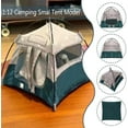 thumbnail image 5 of Mini Tent,Model Tent Decoration，Tiny Tent for Home and Garden Decoration,for Small Animal,Toy Display, 5 of 7