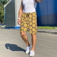 thumbnail image 6 of Balery Sunflower Men's Cotton Knit Pajama Shorts Waistband & Pockets,Short Pajama Pants-X-Large, 6 of 8