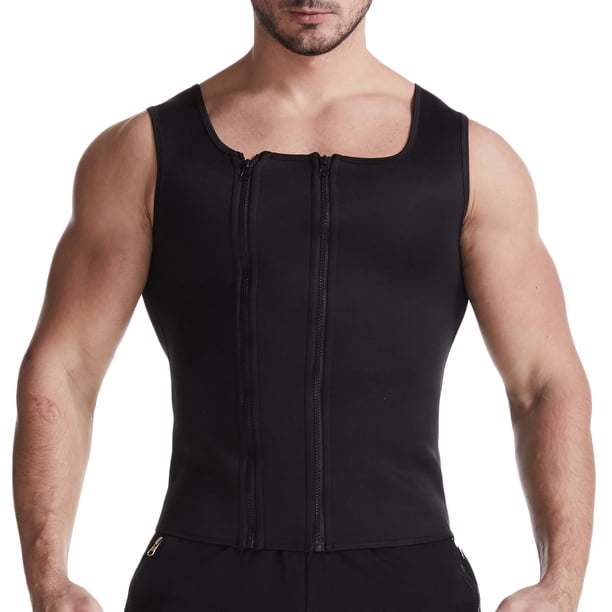 pstuiky Camiseta sin mangas para hombre, Camiseta deportiva de manga corta con cuello redondo, ajustada y de color liso para hombre Chaleco de hombre xl