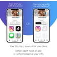 thumbnail image 4 of Popl (Tap) - Digital Business Card and Phone Accessory - NFC Tag That Instantly Shares Social Media, Music, Contact, 4 of 5