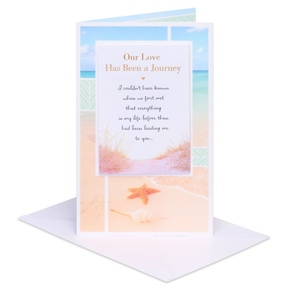 American Greetings Romantic Anniversary Card for Spouse (Our Love Journey)