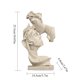 thumbnail image 3 of Estatua de pareja besándose de resina, adornos, amantes del beso, esculturas artísticas (piedra arenisca) Sywqhk Libre de BPA, 3 of 8