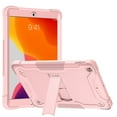 thumbnail image 2 of Dteck Case for Apple iPad 8th Generation 10.2" (2020),Shockproof Rubber Armor 3-Layer Protection iPad 7th Gen 10.2-inch 2019 Case Hybrid Hard Kicstand Cover without Screen Protector,Rosegold, 2 of 8