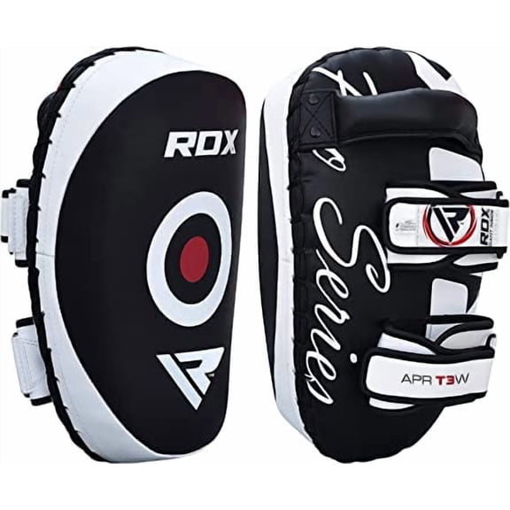 RDX Strike Shield for Kickboxing, Strike pad, Kicking pad, Strike Shield Muay Thai Pads, Boxing, MMA Training White (One Pad Only)
