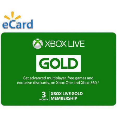 Buy 3 Month Xbox Live Gold