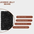 thumbnail image 6 of 1LB Nuts To You Black Licorice Jelly Beans by Just Born | Soft and Chewy Old Fashioned Candies Vegetarian Friendly Fat Free Candy | Resealable Bag, 6 of 8