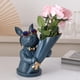 thumbnail image 3 of Jarrón de resina, estatua chic, ornamento para oficina, sa de , armario de , , decoración para hogar, decoración para hogar, decoración Azul perfecl Florero de resina, 3 of 8
