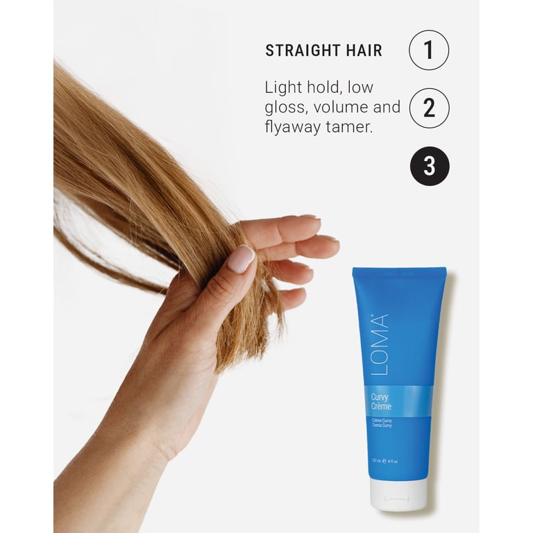 Loma, Curvy Creme Curl Defining Cream, 8 fl oz, All Hair Types