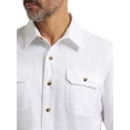 thumbnail image 2 of Camisa clásica de manga larga para hombre Wrangler Authentics blanca, 2 of 3