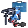 thumbnail image 1 of Rotomartillo Cincelador Industrial 20v Dongcheng 2 Baterias azul Estándar, 1 of 12