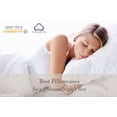 thumbnail image 4 of Dormir Fine Linen Set of 2 Pillow Cases, 100% Cotton, 400 Thread Count Sateen, King 20"x40", Navy Blue, 4 of 5