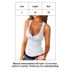 thumbnail image 2 of Top liso básico sin mangas acanalado con cuello redondo ajustado elástico de verano para mujer, 2 of 6