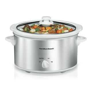 Crock-Pot® Programmable 4-Quart Cook & Carry Slow Cooker, Stainless Steel