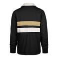 thumbnail image 3 of Men's '47 Black Colorado Buffaloes Clubhouse Knox Thames Long Sleeve Rugby Polo, 3 of 3