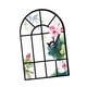 thumbnail image 2 of Espejo de arco de ventana rústico simple de acrílico, espejo decorativo para sala de estar D, 2 of 8