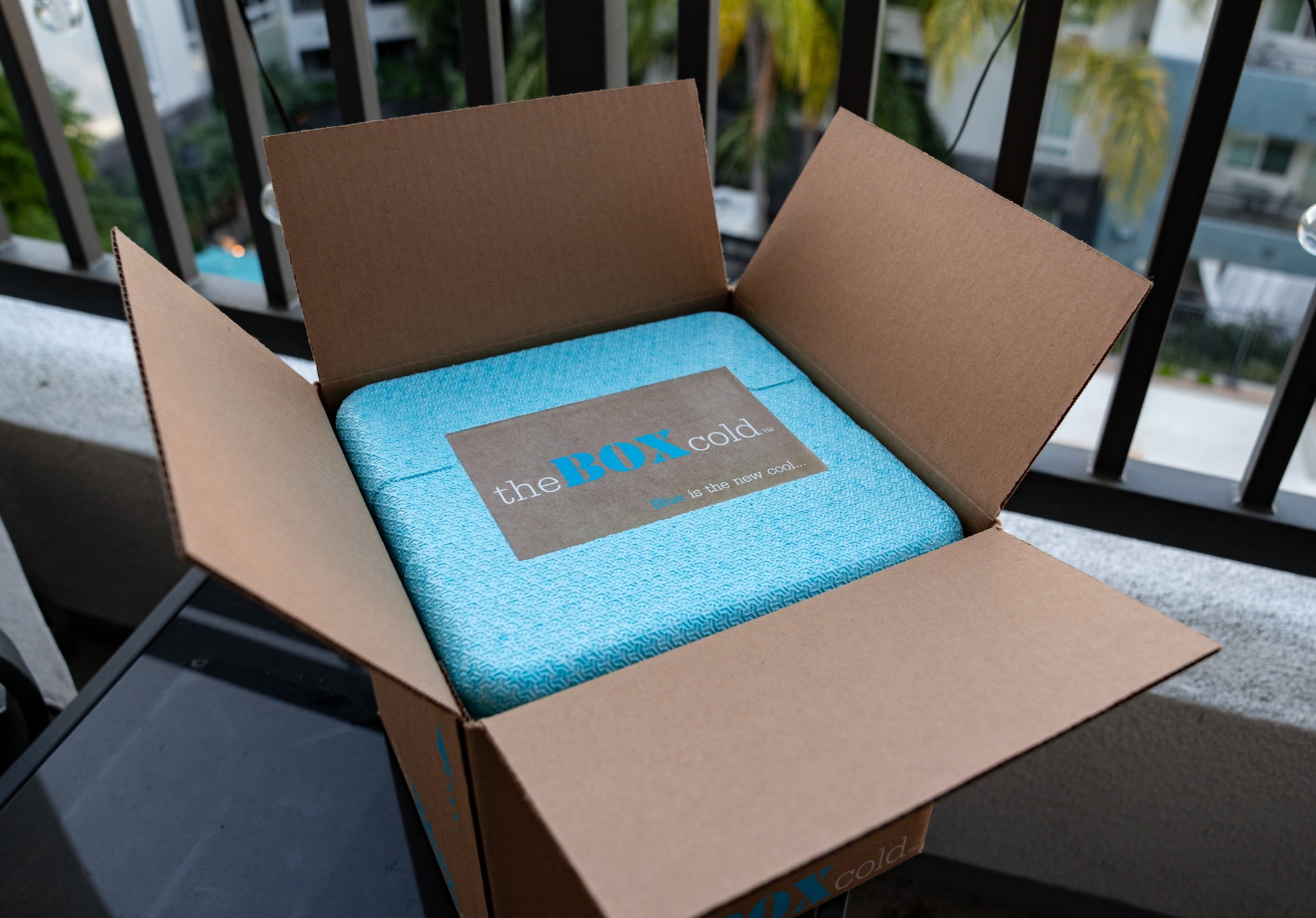 EPE USA Insulated Cold Shipping Box with Foam Cooler (16.375”x 16.375” x 16” Inside Dimensions) Reusable, Recyclable, and Multi-Purpose, theBOXcold