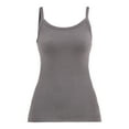 thumbnail image 2 of No Boundaries Ribbed Cami Top, 1 or 5-Pack, Women's, 2 of 6