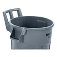 thumbnail image 5 of Vented Wheeled BRUTE Container, 32 gal, Plastic, Gray | Bundle of 2 Each, 5 of 6