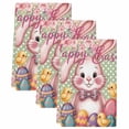 thumbnail image 2 of Sage Green Easter Bunny Kitchen Towels Set of 3, Spring Easter Eggs Chicken Dots Absorbent Dish Towels for Kitchen, Microfiber Hand Towel, Quick Drying Tea Towel for Cleaning Decorative Dishcloths, 2 of 7