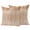 Orange, variant on Beige Ombre Outdoor Pillow Covers 20x20 Set of 2, Waterproof Patio Throw Pillowcase Protectors, Modern Abstract Art Gradient Square Decorative Pillow Shams Cushion Covers for Seat Bed Couch Sofa