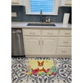 thumbnail image 3 of Carolines Treasures BB6100RUG Easter Eggs Corgi Machine Washable Memory Foam Mat, 3 of 4