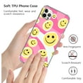 thumbnail image 2 of Pink Smile Face Case Compatible with iPhone 11 Pro Max,Unique Art Design TPU Bumper Cover Case, 2 of 6