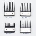 thumbnail image 4 of CHAO Juego de 4 peines de fijación para Wahl con guía de corte con respaldo de metal de 3 mm, 6 mm, 9 mm y 12 mm, 4 of 5