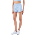 thumbnail image 4 of Pantalones deportivos de dos piezas falsos con costuras ligeras y de secado rápido Pantalones cortos deportivos de cadera color melocotón con bolsillo europeo y americano antibacteriano 3A elásticos, 4 of 4