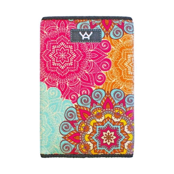 Yay Novelty 1390 The Perfect Slim Wallet for Front Pocket Use - Boho