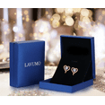 thumbnail image 6 of LAVUMO Heart Earrings for Women Sterling Silver 925 ,5A Cubic Zircon Jewelry Festival Gift for Her, 6 of 6