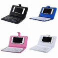 thumbnail image 3 of Mini Portable Wireless Bluetooth Keyboard With Leather Case compatible Smartphone High quality Gift, 3 of 5