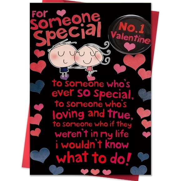 Tarjeta de San Valentín IDU para él, su esposo, esposa y novio