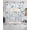 Light Blue, variant on Orange Botanical Swag Valances for Windows, Small Curtains Drapes, Watercolor Spring Floral Summer Leaf Kitchen Window Curtains Over Sink Window Treatment Valance for Bedroom/Bathroom 56"x36"
