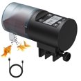 thumbnail image 2 of Dispensador de alimento para peces con carga USB, alimentador automático para acuario de peces dorados de 200ml, 2 of 8