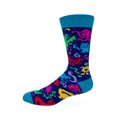 thumbnail image 3 of Novelty Crew Socks for Men with Funny Saying I Can't Adult Today, Colorful, 1 Size Fits Most, 1 Pair, 3 of 3