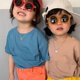 thumbnail image 2 of Gafas de sol retro vintage para bebés para Halloween Cosplay niños niñas niños, 2 of 5