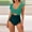 Mint Green, variant on One Piece Swimsuit Women Swimsuit Coverup for Women Tummy Control Swimsuits Women's Conservative Printed High Waisted Totanchini with Breast Pad without Steel Dark Blue Xl