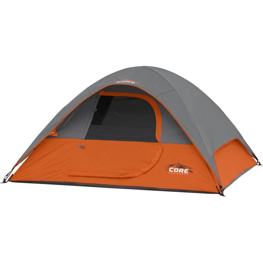 Core Equipment 7' x 7' Dome Tent, Sleeps 3 by Elevate LLC