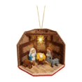 thumbnail image 2 of Dserhfy DIY Nativity Scene Ornament Kit with LED Lights Beginner Friendly Christmas Decoration Easy to Hang Holiday Ornament for Tree And Home, 2 of 8