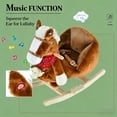thumbnail image 5 of XIZE Soft Rocking Horse,Rocking Horse Toy, 5 of 8