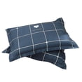 thumbnail image 1 of LLC Brushed Microfiber Pillowcase Set - Dark Blue 40x60 Cm, 1 of 3
