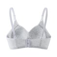 thumbnail image 5 of VFRGHD Seamless Wireless Bras For Women Removable Double Straps Full Coverage Non Padded Bralette Comfort Everyday Brassieres Stylish Tshirt Bras, 5 of 5