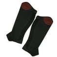 thumbnail image 3 of 2Pcs Leather Half Chaps Equestrian Horse Riding Half Chaps Leg Guard Protector for AdultsL, 3 of 12