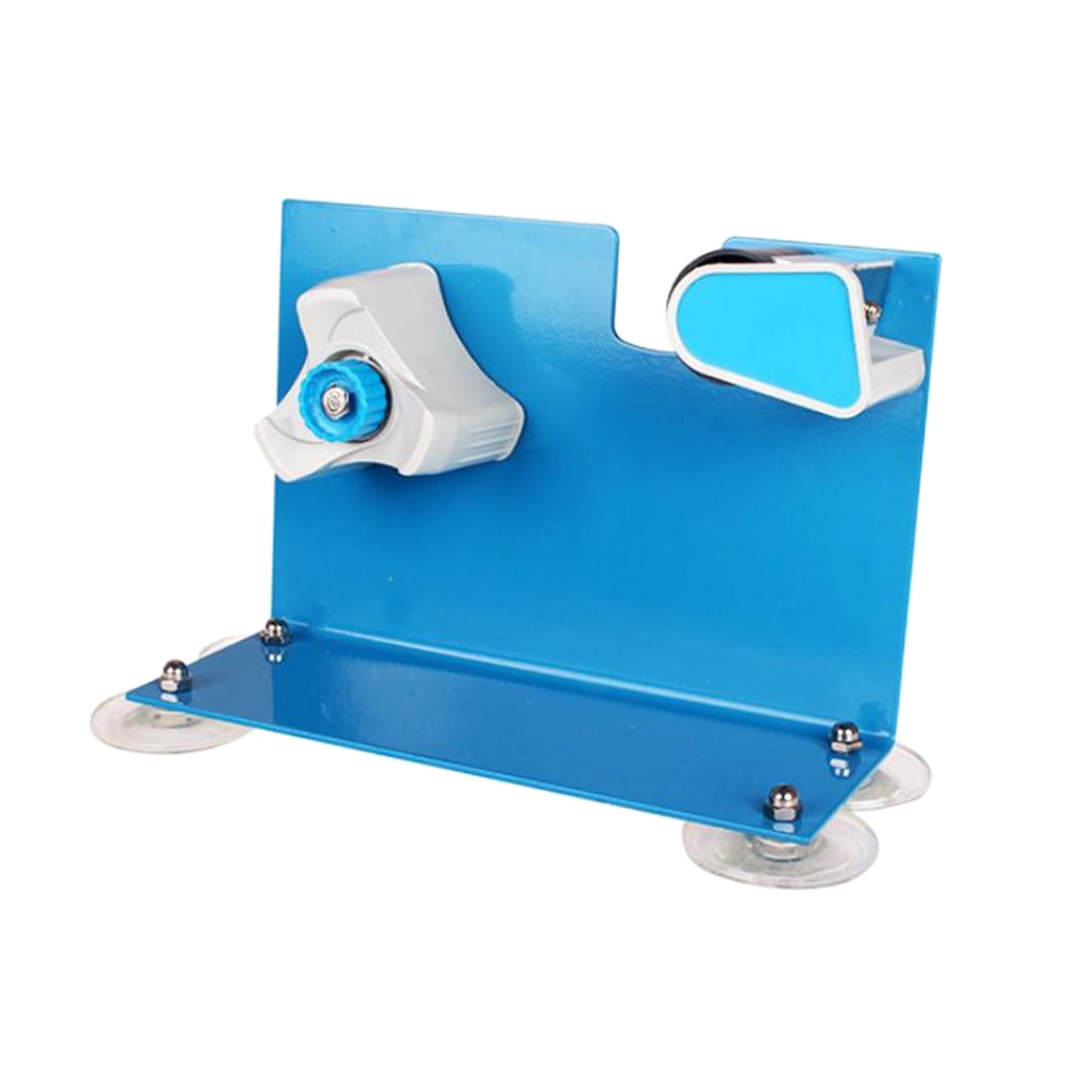 YUYUETIME Tape Desk Dispenser Desktop Tape Cutter Blue Plastic 1Pack